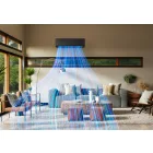 HAIER FLEXIS MATT FEHÉR/FEKETE 2,0kW multi oldalfali beltéri egység